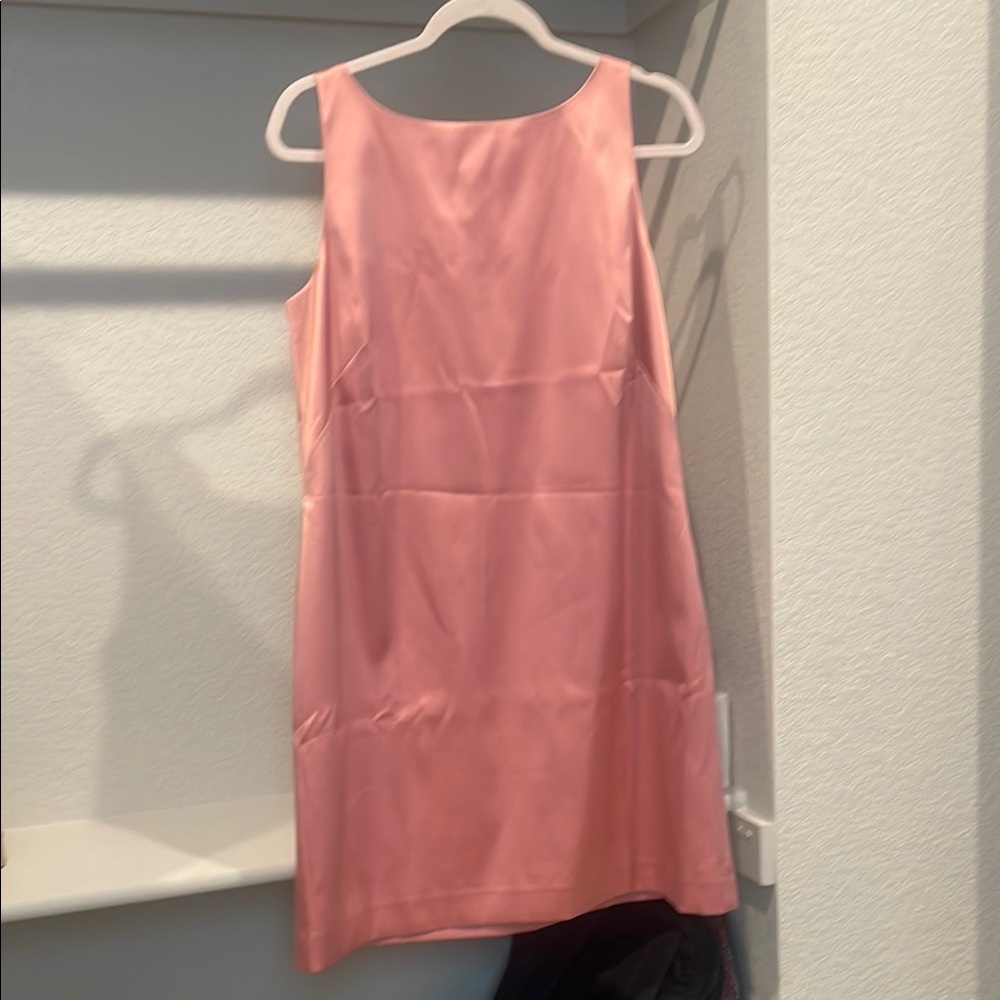 LOFT Pink Sheath Mini Dress for Wedding Guests, New without tags